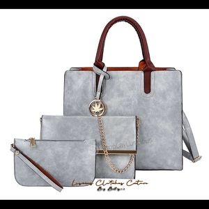 Leaf 3 Piece Bag Set